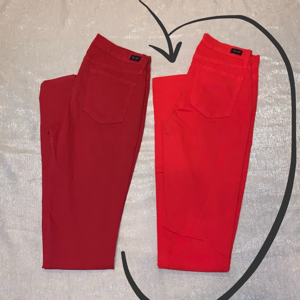 Angry Rabbit Red Skinny Jeans | Size 25 - Picture 7 of 10